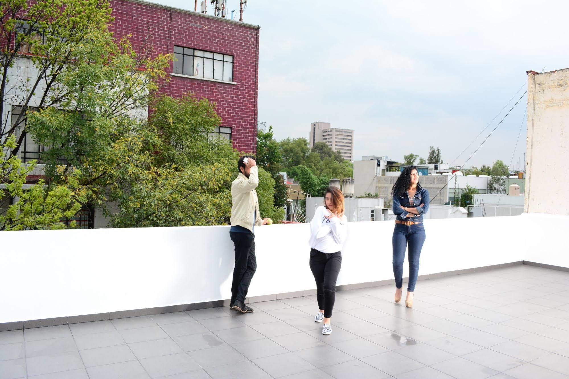 Hostal Be Condesa Мехико Экстерьер фото